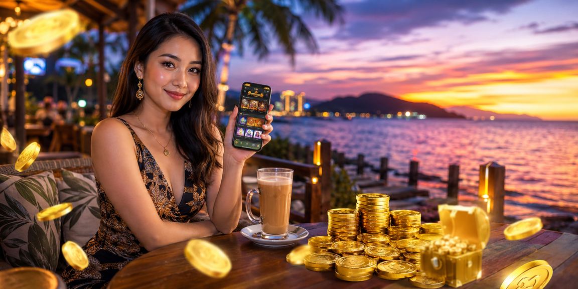 Pengguna rm88 menyemak status VIP mereka melalui telefon bimbit di Kota Kinabalu
